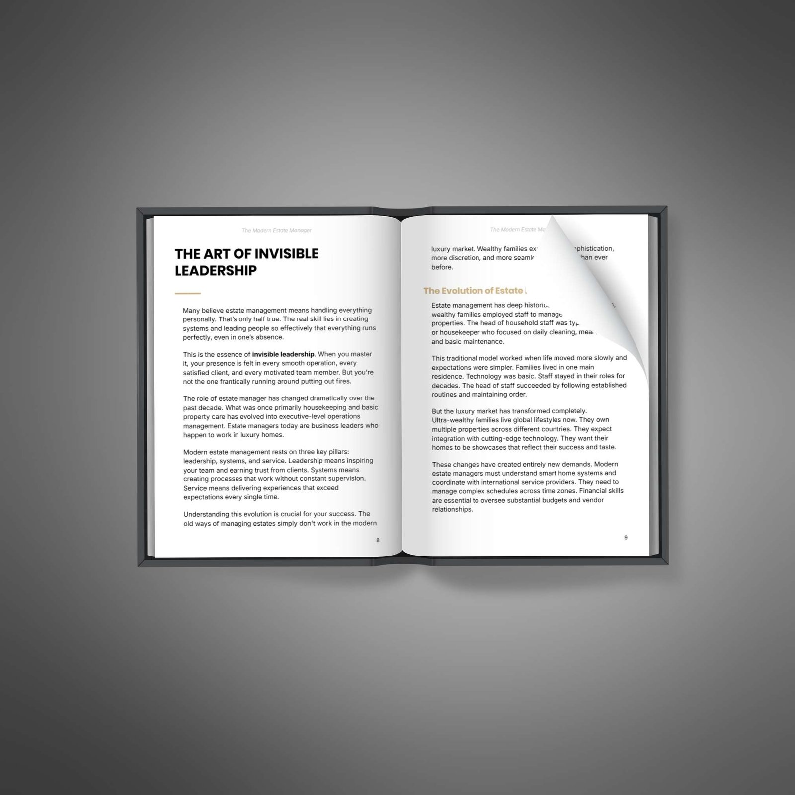 The Modern Estate Manager – Luxury Home Management Ebook - Image 2