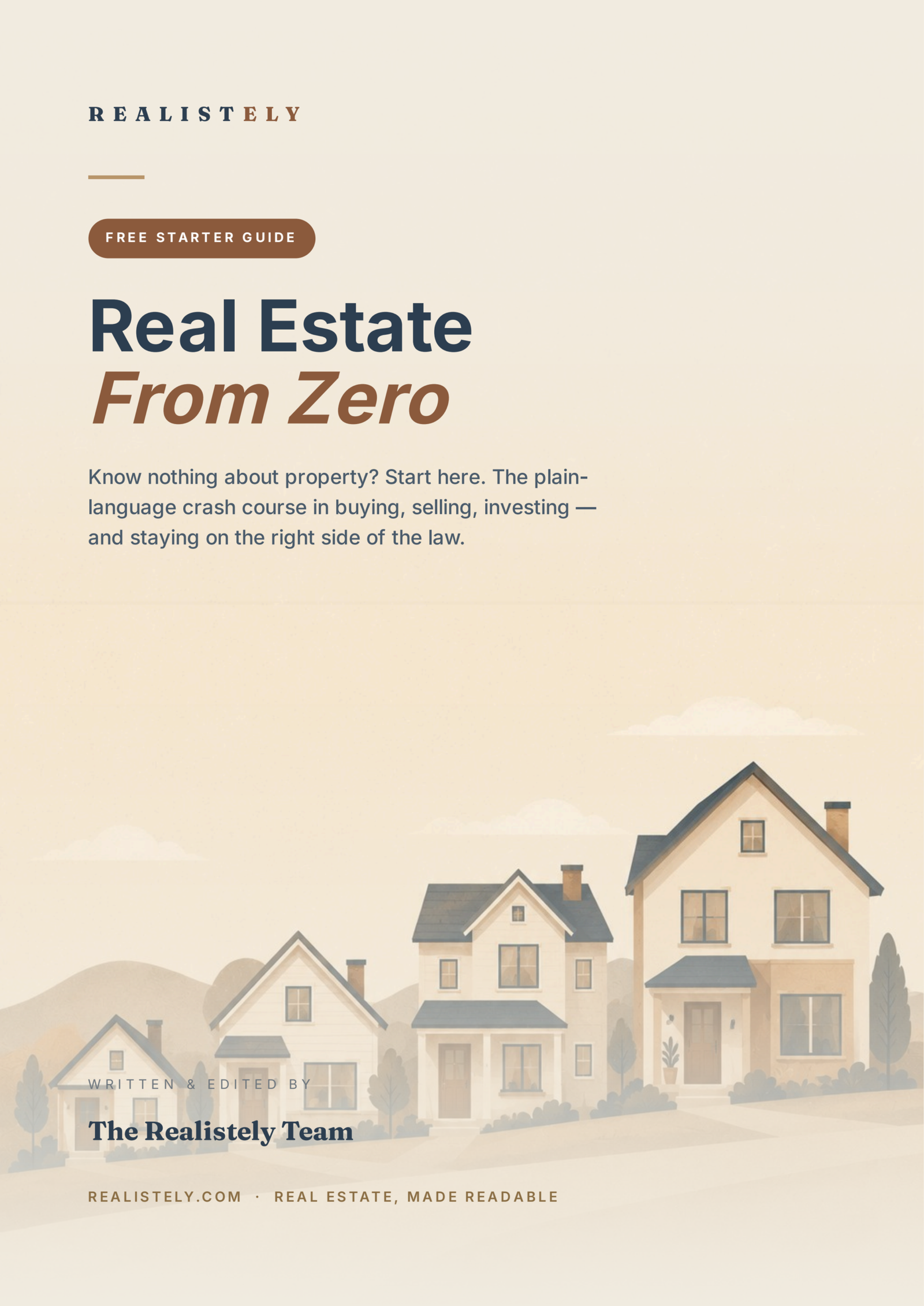 Real Estate From Zero — free guide