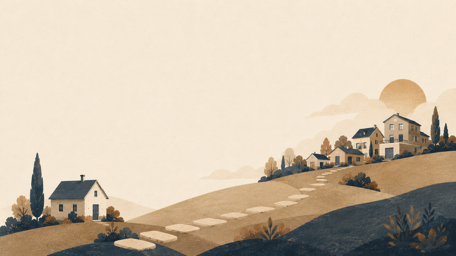 The journey from a first home to a portfolio